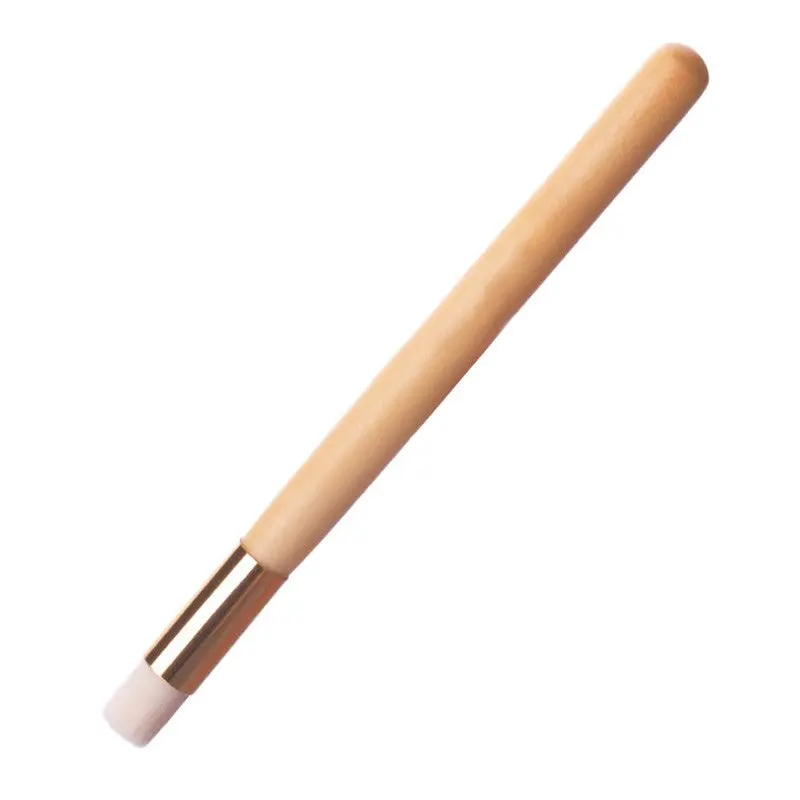 Professional Wood Black Head Nose Makeup Brushes Hair Cleaner Brush Powder Foundation Ovale Makeup Brush Maquiagem Cosmetics 1