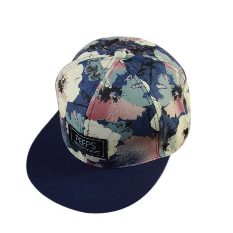 Promotion Unisex Cap Snapback Men Women Adjustable Baseball Cap Hip Hop Hat Cool Floral Hats 1