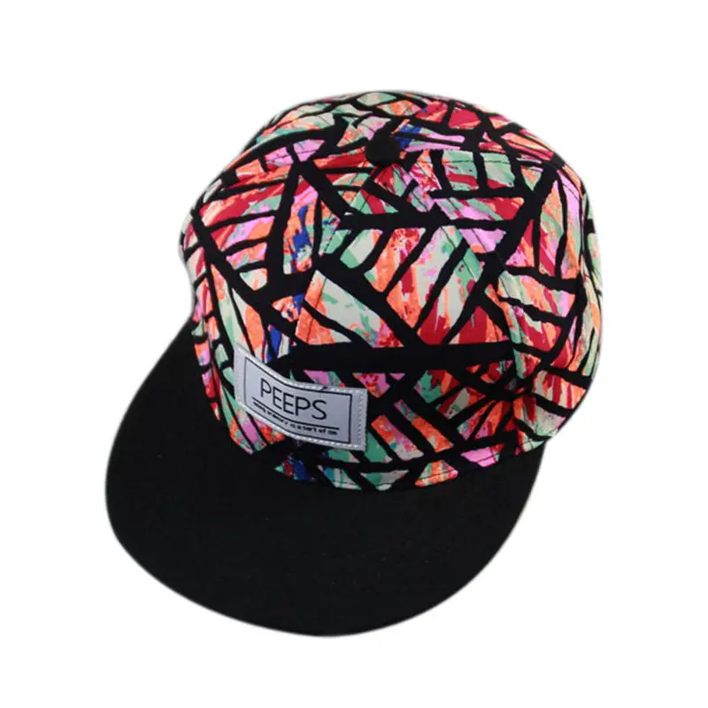 Promotion Unisex Cap Snapback Men Women Adjustable Baseball Cap Hip Hop Hat Cool Floral Hats 2