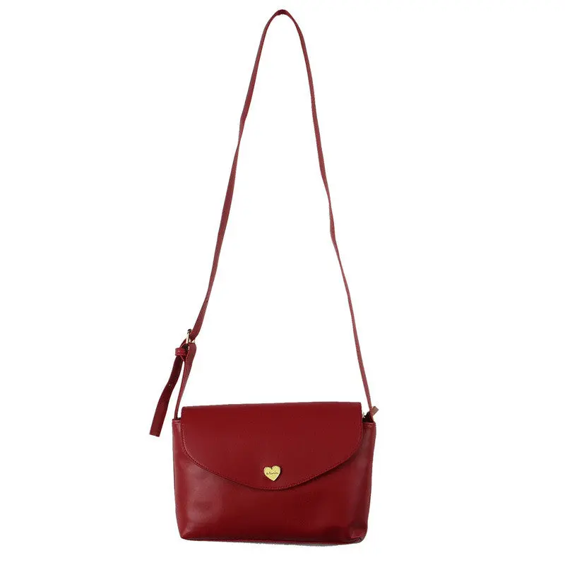 Pu Leather Shoulder Bags Satchel Clutch Womens Hbag Tote Purse Girl Messenger Girl Messenger Feitong 2