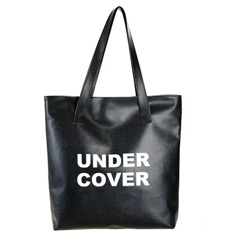 Pu Women Bag Korean Fashion Women Messenger Bags Retro Big Women Shoulder Bags Tote Designer Handbags 1