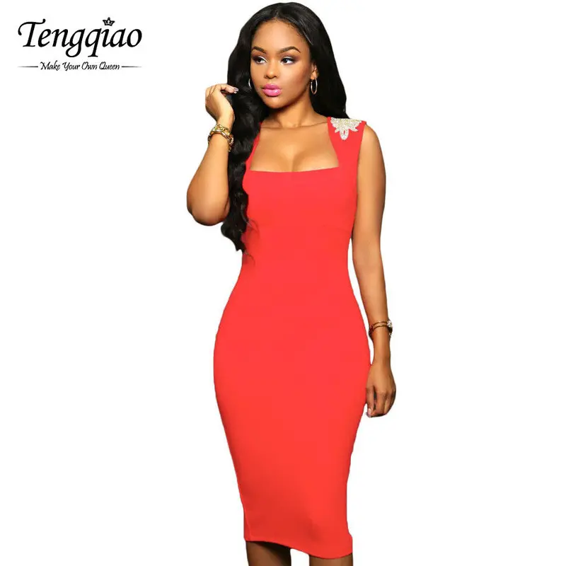 Pullover Bodycon Sexy Club Dress Party Night Sleeveless Mid-Calf Long Sexy Maxi Dress With Back Split Clothes 6