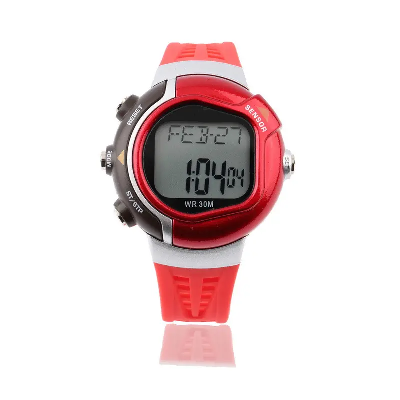 Pulse Heart Rate Monitor Calories Counter Fitness Sport Wrist Watch Waterproof 2