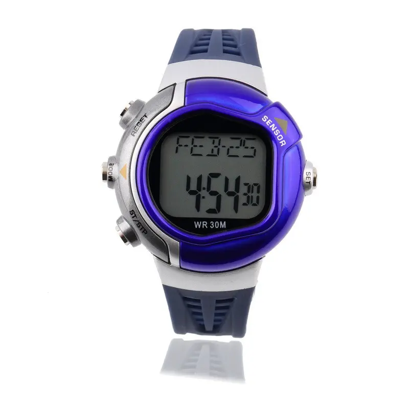 Pulse Heart Rate Monitor Calories Counter Fitness Sport Wrist Watch Waterproof 3
