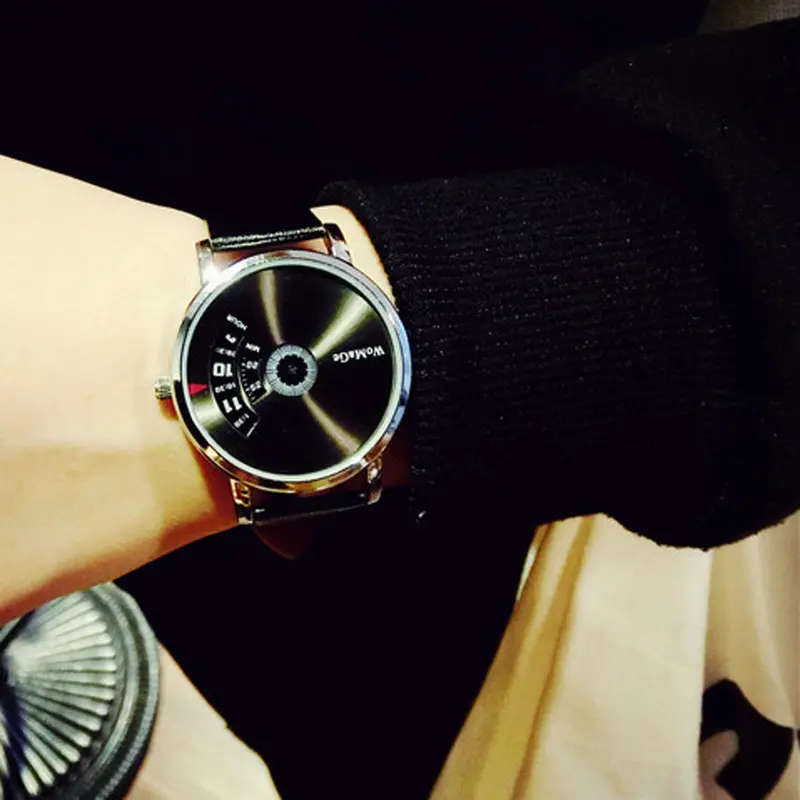Punk Style Quartz Watches Students Creative Personality Korean Simple Decorative Watches Montre Feida 1