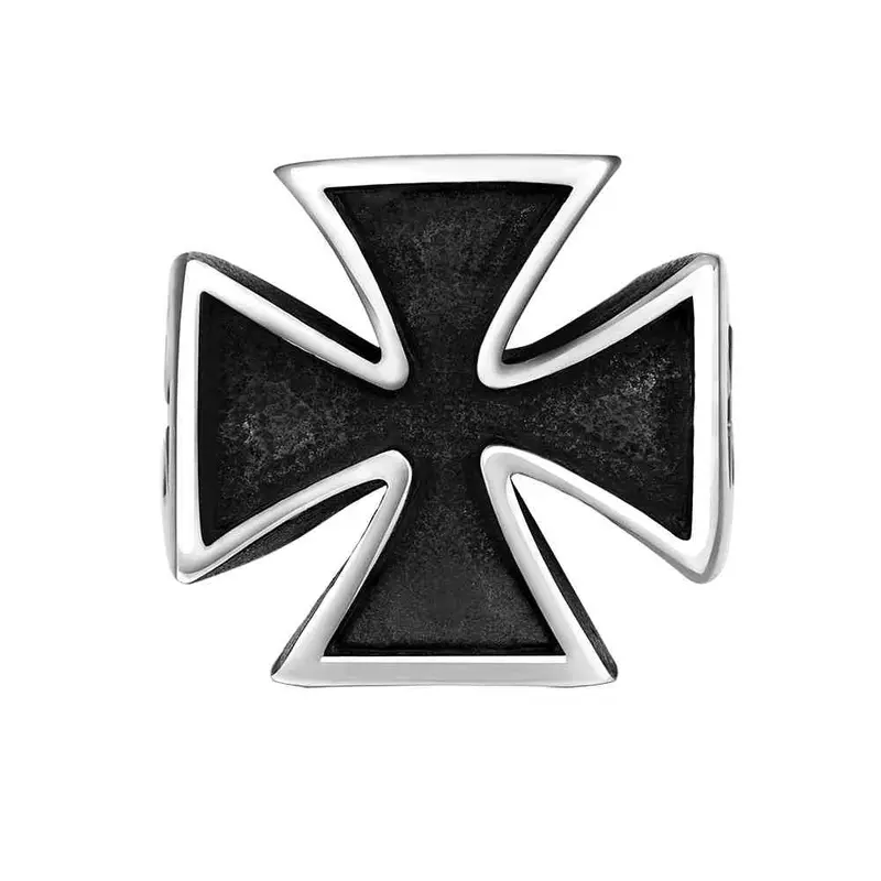 Punk Style Stainless Steel Rings Square Corner Men Ring Accessories123 3