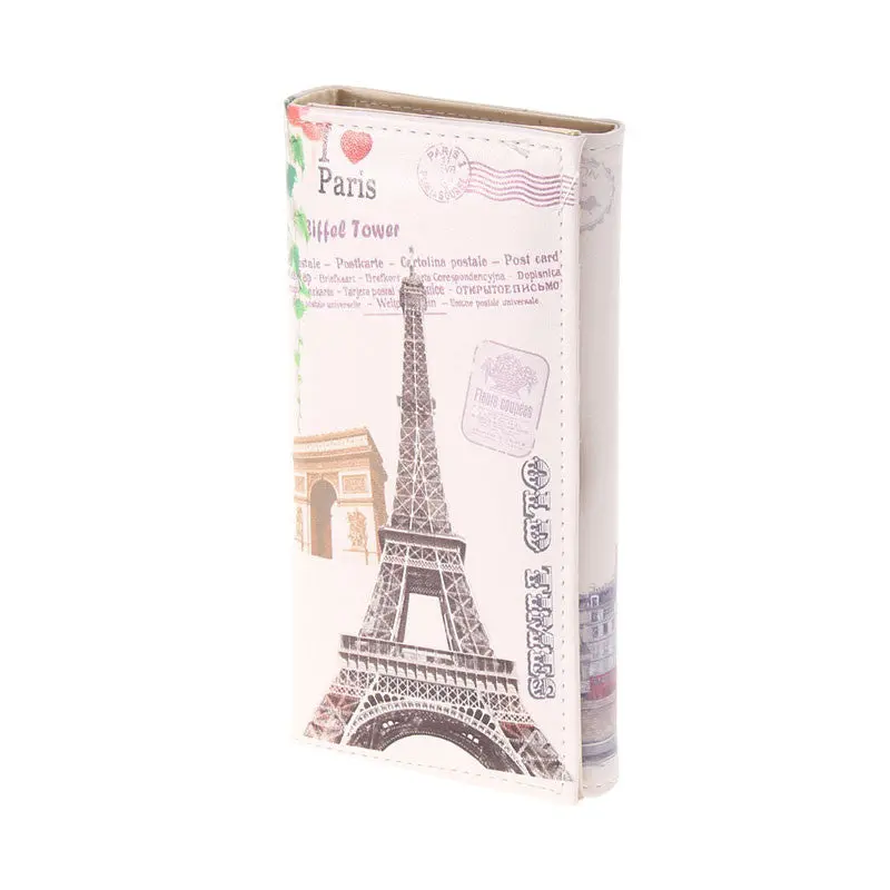 Purse Long Leather Printing Women Wallets Varies Patterns Graffiti Embossed Wallet Vintage Pu Holder Wallet Women 1