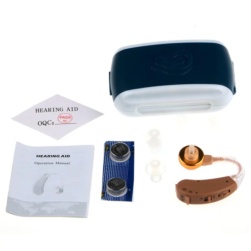 Quality Acousticon Behind Ear Hearing Aidaids Audiphone Sound Fleshcolor Kit 1