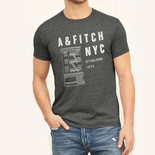 Quality Cotton Men's Short T Shirts Slim Embroider Casual Mens Tops Tees T-Shirt Xxl Free 17