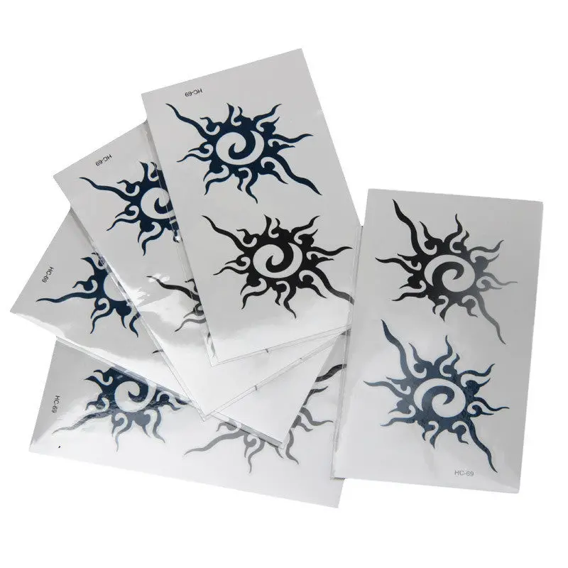 Quality Jewelry Body Art Cosmetic Makeup Waterproof Originality Transfer Tattoos Men Tattoo Stickers 1