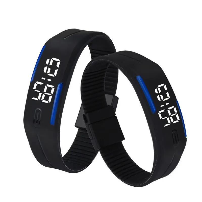 Quality Watches Mens Wristwatch Womens Rubber Led Watch Date Sports Bracelet Digital Wrist Watch Relogio Masculino Montre 1