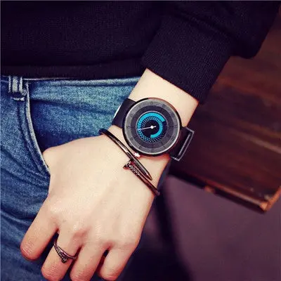 Quartzwatch Montre Relogio Feminino Lovers Men Women Silicone Quartz Analog Wrist Watch For Couple 1