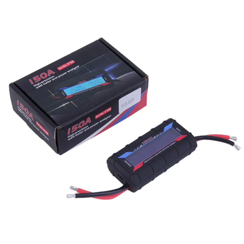 Rc 150A 60V Dc Watt Meter & Power Analyzer Backlight Lcd Display 1