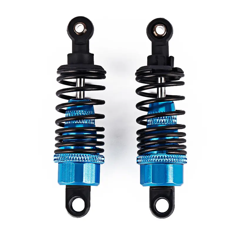 Rc Hsp Blue Aluminum Front Shock Absorber 1/10 Tram Upgrade (02114) 102004 1