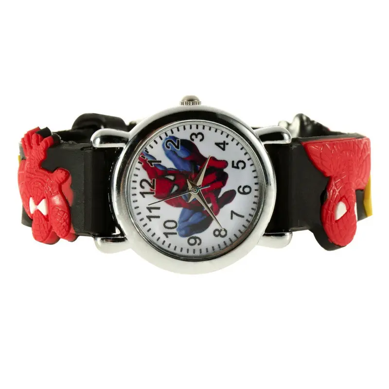Red Sports Watch Cute Cartoon 3D Child Wrist Watch Children Watch Gift 1