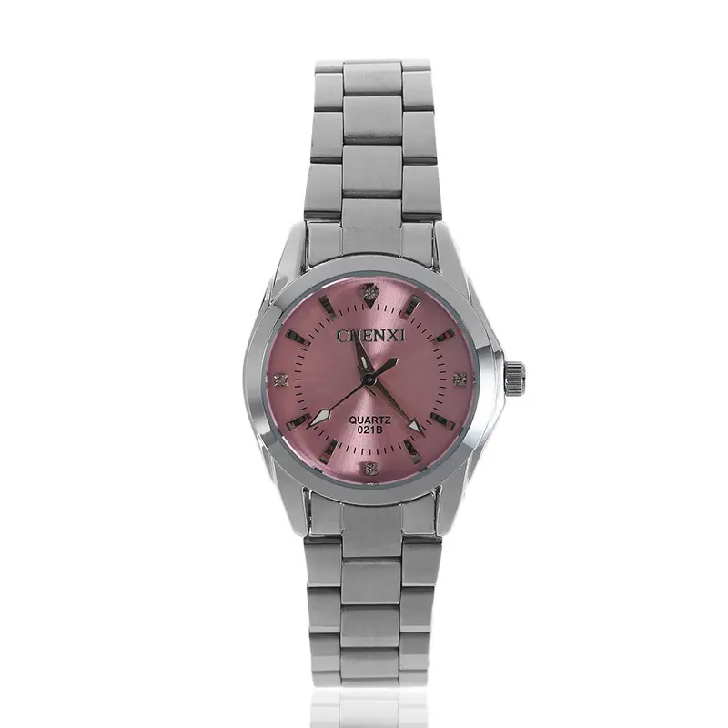 Relogio Feminino Famous Luxurycasual Stainless Steel Watches Waterproofdress Rhinestone Quartz-Watch 1