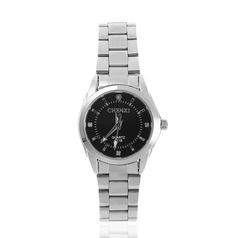 Relogio Feminino Famous Luxurycasual Stainless Steel Watches Waterproofdress Rhinestone Quartz-Watch 3
