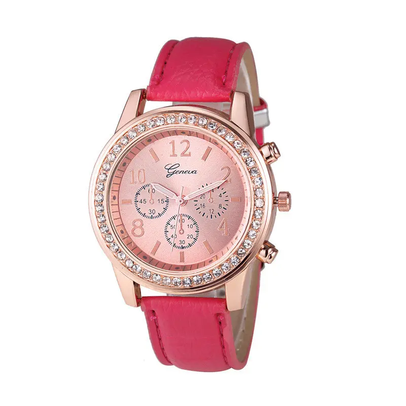 Relogio Feminino Luxury Roman Watches Women Crystal Bling Analog Quartz Wrist Watch Reloj Mujer Ladies Wathes Feida 6