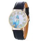 Relogio Feminino Peacock Pattern Women Colored Pu Leather Reloj Mujer Woman Watches Luxury Feida 1