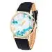 Relogio Feminino Temperament Leather Belt With Simulated Quartz Round Watch Fast Shipping Feida 1