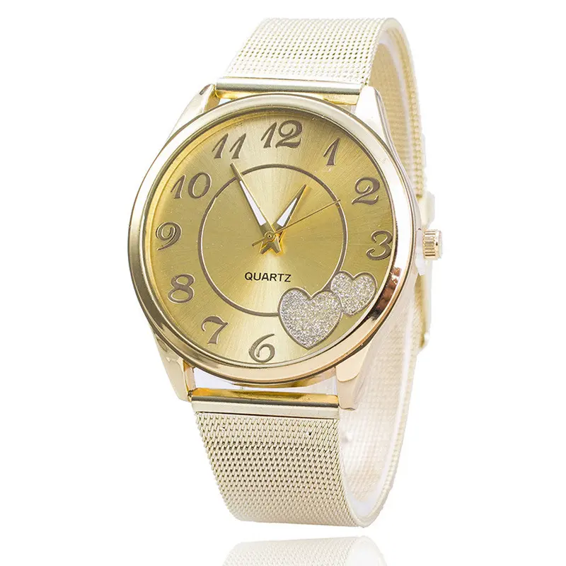 Relogio Feminino Women Watch Quartz Watches Gold Relojes Luxury Crystal Montre Mujer 1