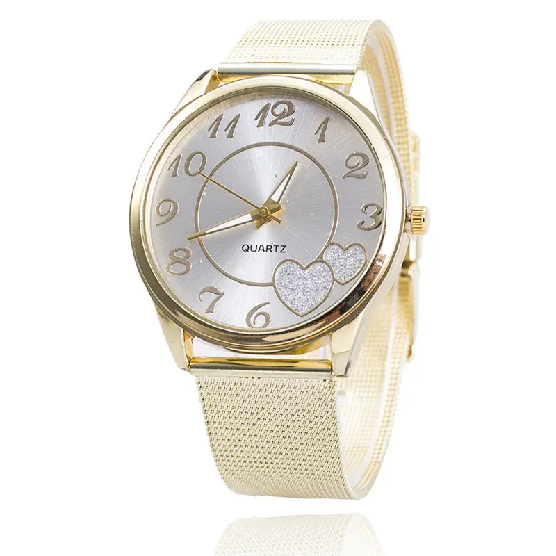 Relogio Feminino Women Watch Quartz Watches Gold Relojes Luxury Crystal Montre Mujer 2