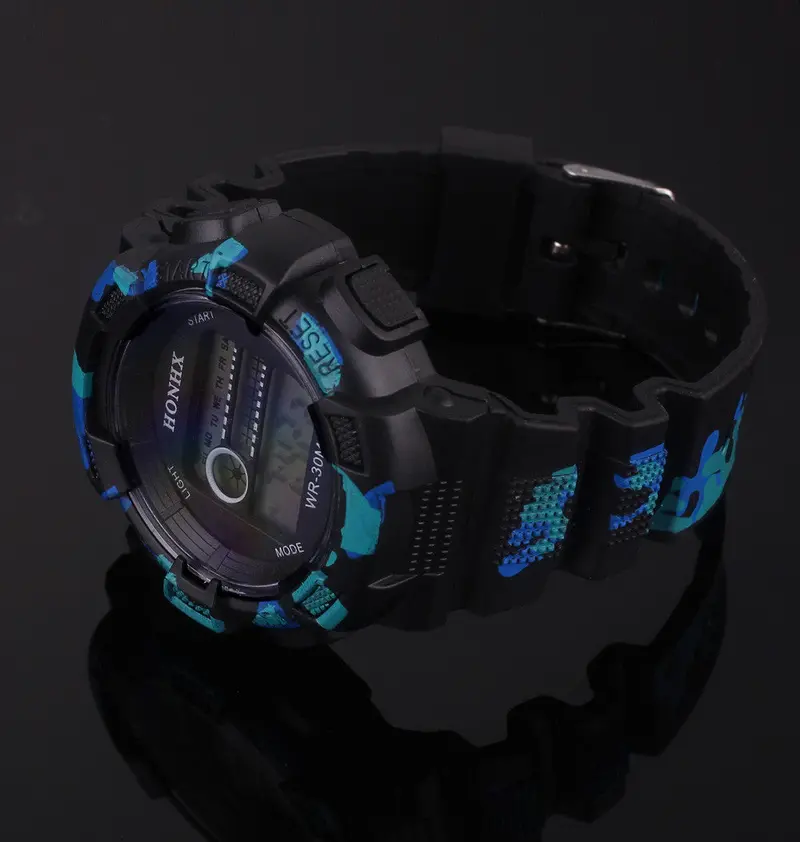 Relogio Masculino Clock Famous Wrist Watches Led Digital Date Military Sport Quartz Watch Alarm Saat Erkekler 1