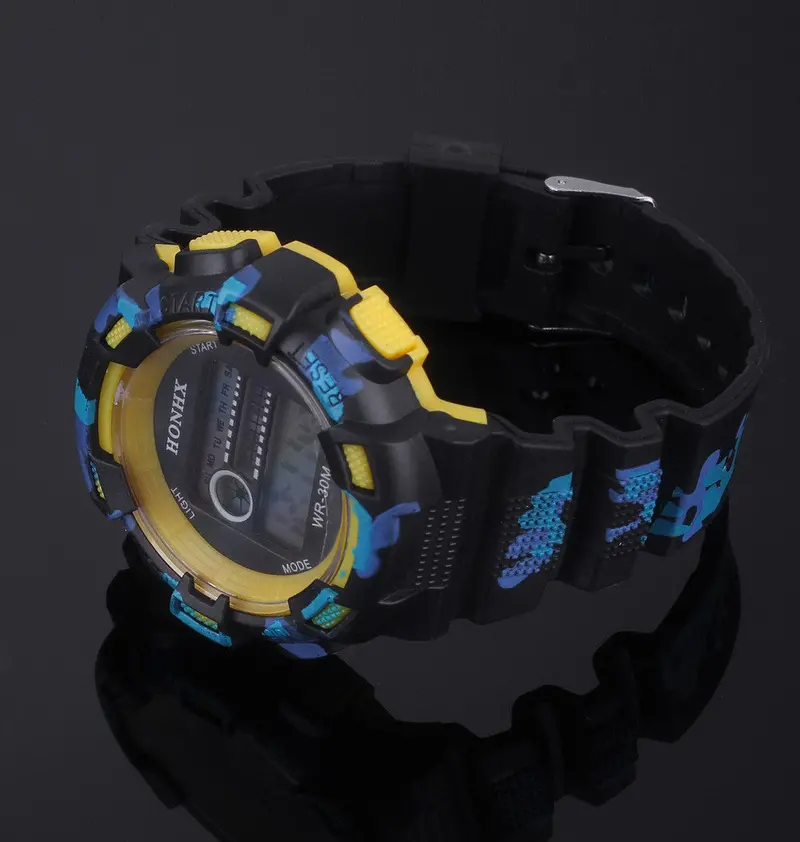 Relogio Masculino Clock Famous Wrist Watches Led Digital Date Military Sport Quartz Watch Alarm Saat Erkekler 5
