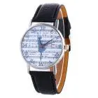 Relogio Masculino De Luxo Music Spectrum Pattern Women Colored Pu Leather Watch Horloge Fast Shipping Feida 1