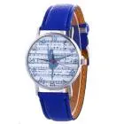 Relogio Masculino De Luxo Music Spectrum Pattern Women Colored Pu Leather Watch Horloge Fast Shipping Feida 2