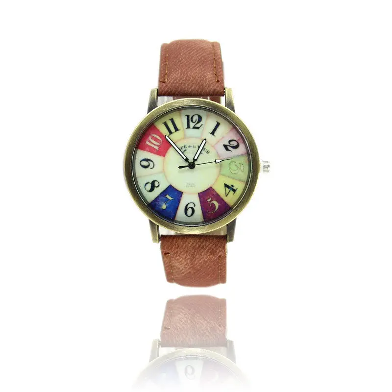 Relogio Masculino Harajuku Graffiti Pattern Watch Men Leather Band Analog Quartz Vogue Wrist Watches Reloj Hombre 3