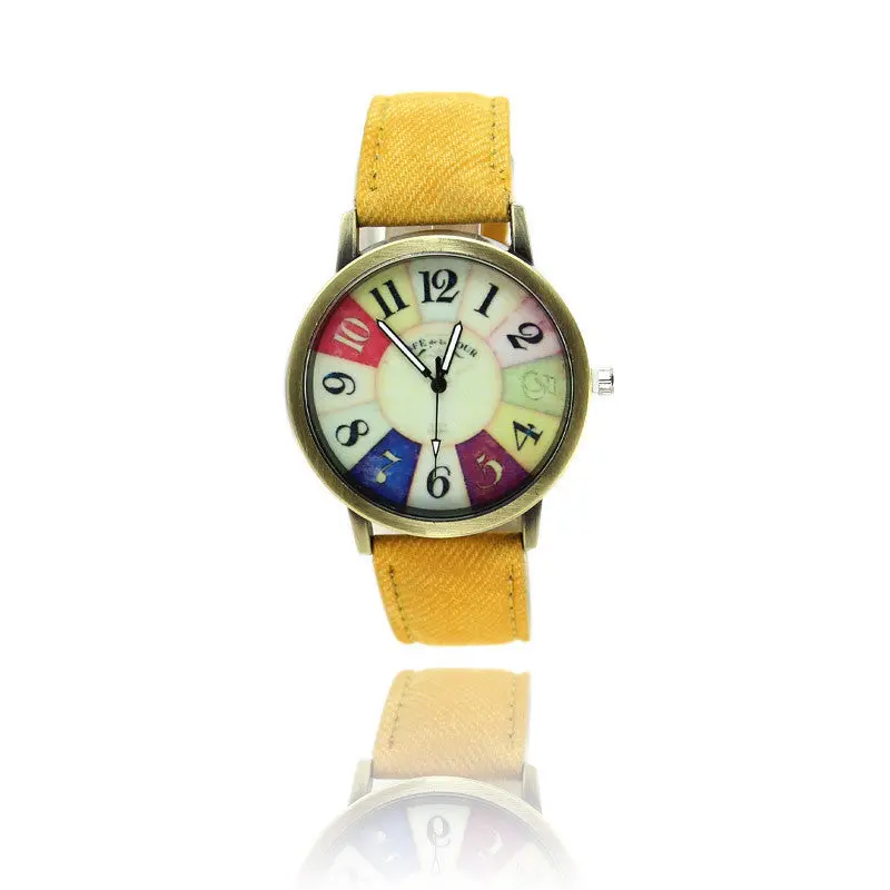Relogio Masculino Harajuku Graffiti Pattern Watch Men Leather Band Analog Quartz Vogue Wrist Watches Reloj Hombre 8