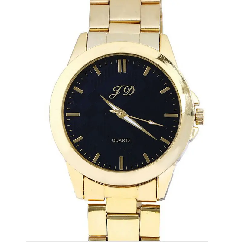 Relogio Masculino Luxury Men Wristwatches Gold Classic Quartz Stainless Steel Wrist Watch Watches Gift Men Watches 3