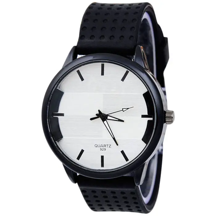 Relogio Masculino Men's Casual Watch Stereo Surface Silicone Watch Mens Watches Fast Shipping Feida 1