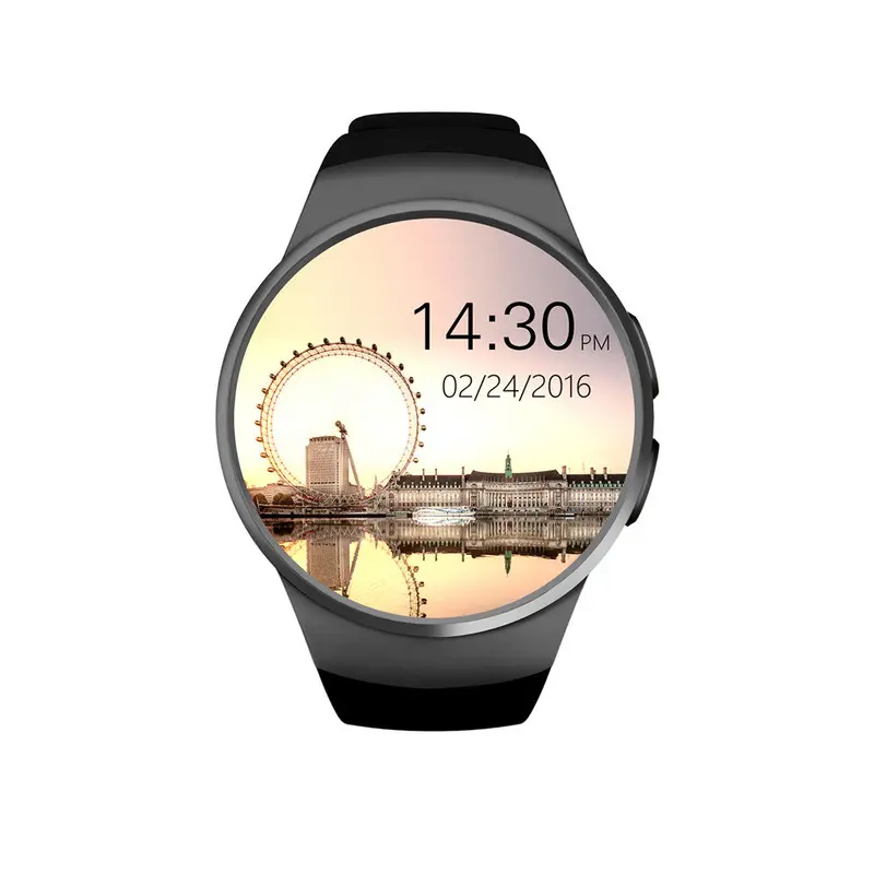 Relogio Masculino Mens Watches Kw18 Bluetooth Wrist Call Smart Watch Smartband Pedometer Mate For Iphone 6S Fast Shipping Feida 1