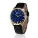 Relogio Masculino Vintage Saat Pu Leather Band Analog Alloy Quartz Wrist Watch Relogios Feida 1