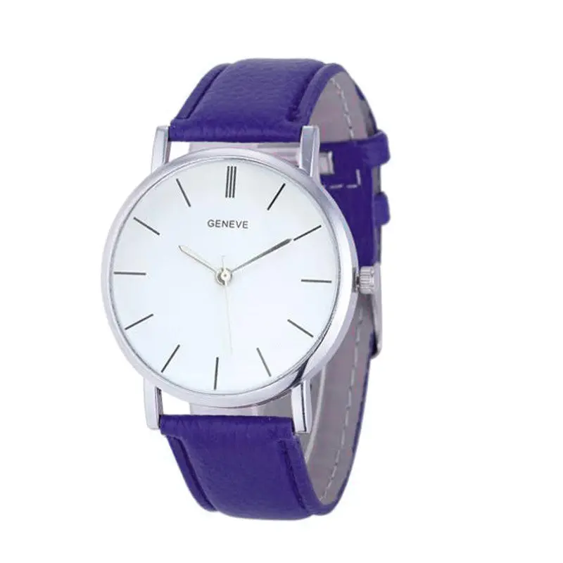 Reloj Mujer Women Retro Design Leather Band Analog Alloy Geneva Quartz Watch Ladies Wrist Watch Dropshipping Feida 5