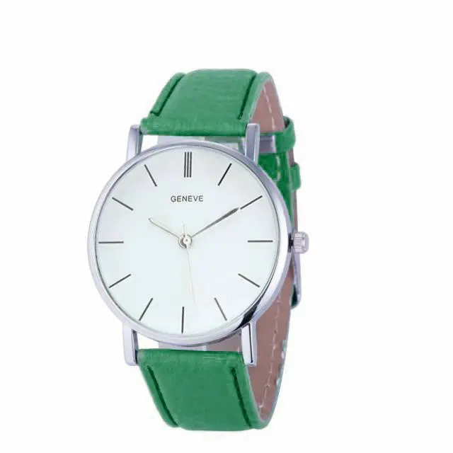 Reloj Mujer Women Retro Design Leather Band Analog Alloy Geneva Quartz Watch Ladies Wrist Watch Dropshipping Feida 6