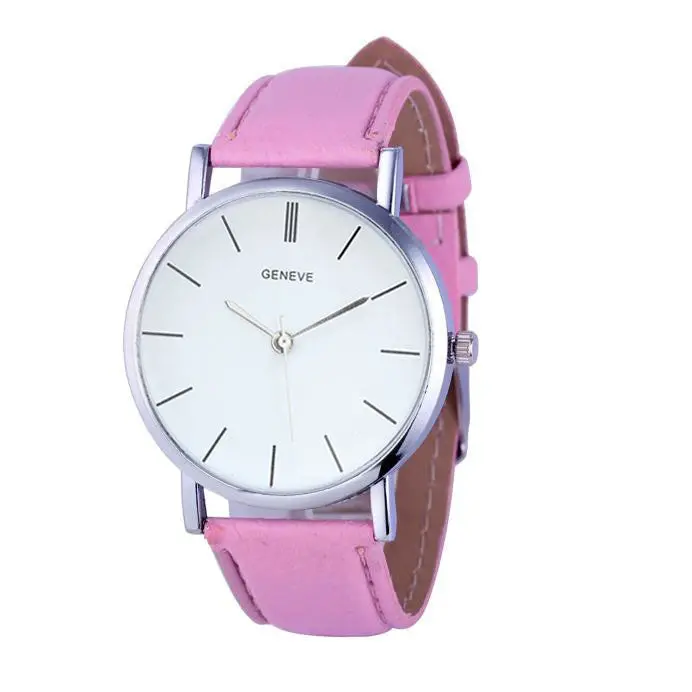 Reloj Mujer Women Retro Design Leather Band Analog Alloy Geneva Quartz Watch Ladies Wrist Watch Dropshipping Feida 7