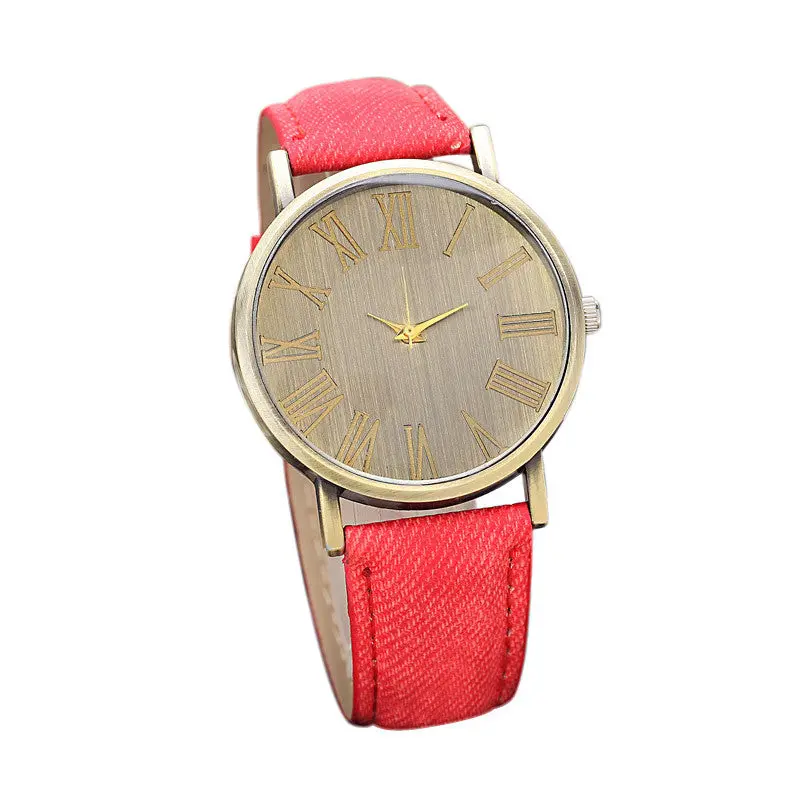 Reloj Retro Style Quartz Watch Denim Quartz Watches Women Men Watches Casual Vintage Relogio Clocks Mujer 4