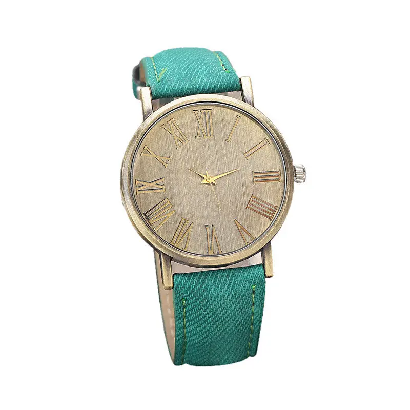 Reloj Retro Style Quartz Watch Denim Quartz Watches Women Men Watches Casual Vintage Relogio Clocks Mujer 5