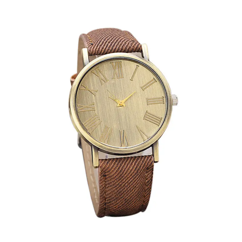 Reloj Retro Style Quartz Watch Denim Quartz Watches Women Men Watches Casual Vintage Relogio Clocks Mujer 7