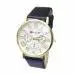 Relojes Mujer Retro Casual Watch Women Men Faux Leather Strap Quartz Analog Wrist Watch Montre Feida 2