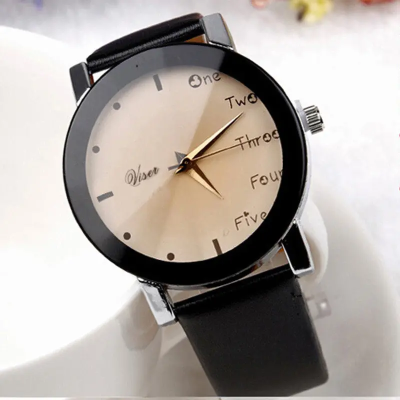 Relojes Mujer Women Neutral Leisure Letters Motion Simulation Of Electronic Quartz Watch Relogio Feminino Feida 1