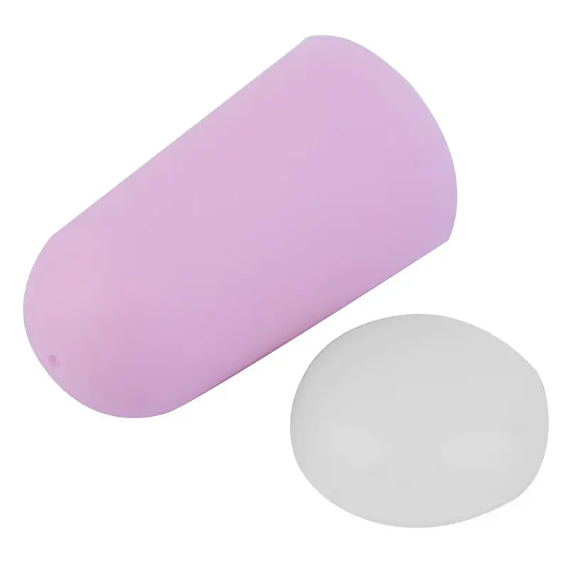 Removable Easy Cleaning Icure Template Nail Art Seal Stamp Plate Scraper Soft Stamper Tool 3
