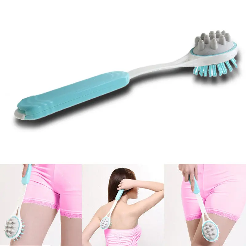 Retractable 2 In 1 Back Massager Body Relaxation Tpr Massage Stick Health Care Masajeador Fisioterapia Massageador Corporal 1