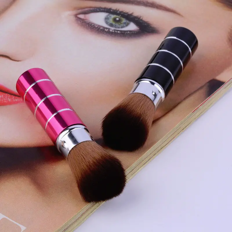 Retractable Soft Face Cheek Powder Foundation Blush Brush Makeup Cosmetic Tool 2