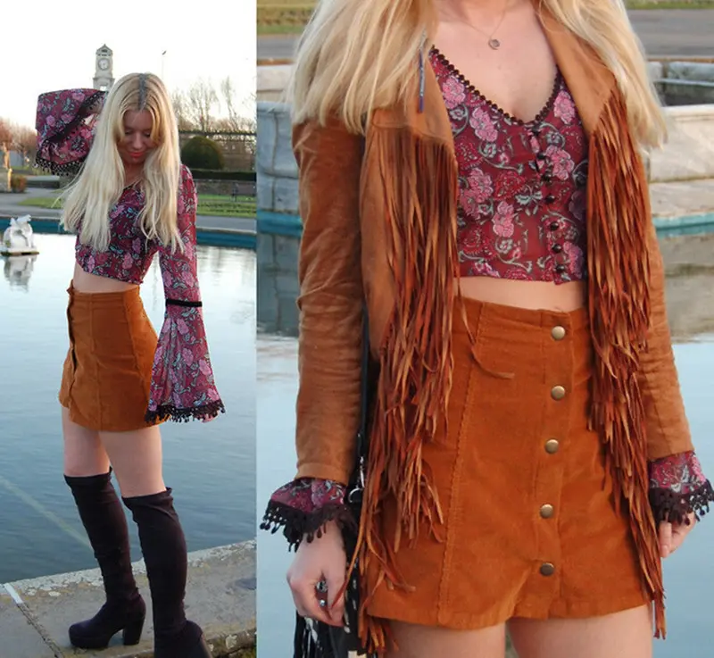 Retro Buttons Single-Breasted Corduroy Skirt Skater High Waist Package Hips A-Line Mini Short Skirt 4 Colors Femme Xs S M L 6