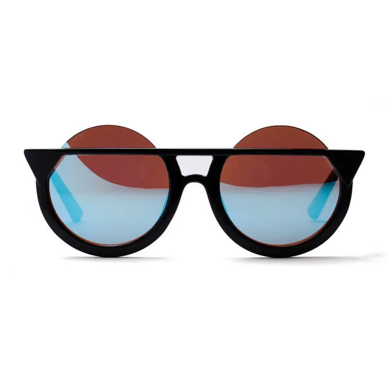 Retro Cat Eye Shaped Modern Oversized Sun Glasses Men Women Sunglasses Eyewear Oculos De Sol 3