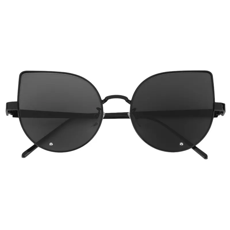 Retro Cats Eye Sunglassesdesigner Korea Style Metal Frame Uv400 Mirror Lady Sunglasses 1